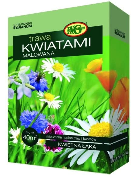 Mieszanka traw i kwiatów Kwiatami Malowana 1kg