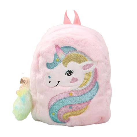 Mochila Unicornio Peluche MAGUS IMPORTACIONES