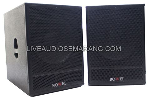 Bowel Subwoffer Direct Live Audio Toko Audio Semarang