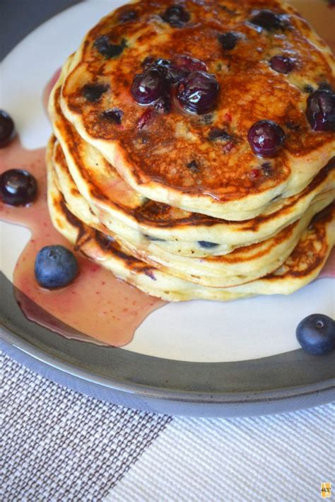 Blueberry Pancakes - Recipes - Home Cooks Classroom