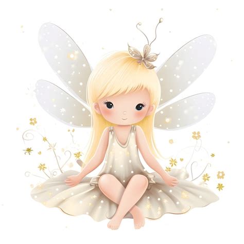 premium ai image whimsical fairy clipart