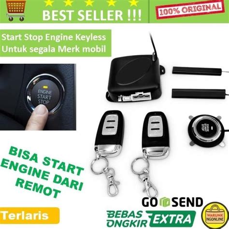 Jual Tombol Start Stop Engine Keyless Mobil Avanza Calya Agya Brio