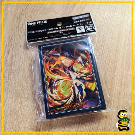 One Piece TCG - Official Sleeves 12: Sabo (70 Sleeves) | BAN-834040