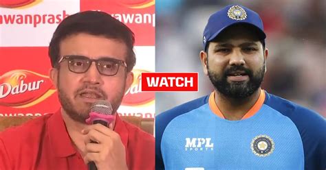 Sourav Ganguly Backs Rohit Sharma To Continue Leading India Till T