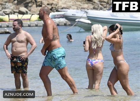 Olympia Valance Sexy Seen Flaunting Her Hot Bikini Body At The Beach In Mykonos Aznude