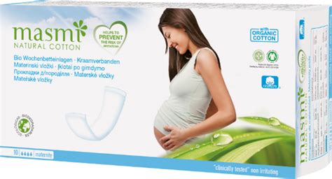 Masmi Compresas De Maternidad Bio 10 Unidades Ecco Verde Tienda Online