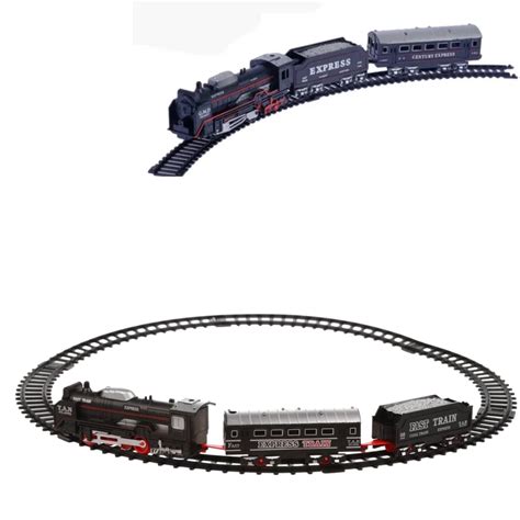 Trenzinho De Brinquedo Grande - Ferrorama Trem De Brinquedo Com Luz Trenzinho Elétrico Pista Grande ...
