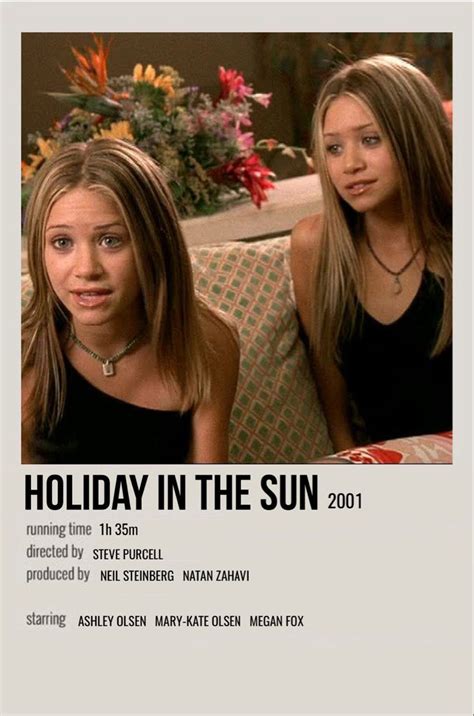 Holiday In The Sun Movie Poster Romcom Movies Girly Movies Girl Movies