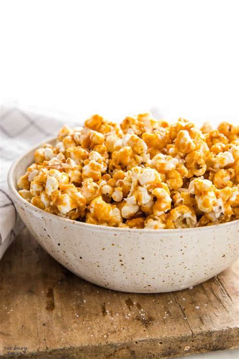 Caramel Popcorn - The Busy Baker