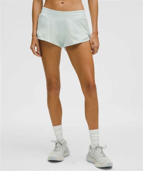 Lululemon Hotty Hot Low Rise Lined Short 2 5 Mint Breeze Lulu Fanatics