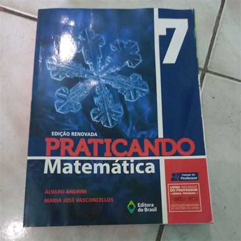 praticando matemática 7º ano edição renovada Álvaro andrini Shopee Brasil