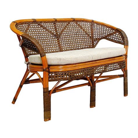 Диван мягкий, ротанг, коричневый Comfort - купить за 19000 руб в ...