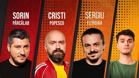 Bilete Bistrita Stand Up Comedy cu Sorin Pârcălab Sergiu Floroaia