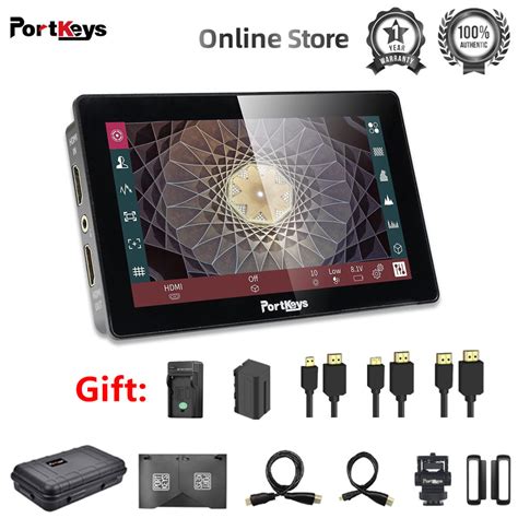 Portkeys LH5P II 2200 Nit Touch Screen Camera Control Field Monitor