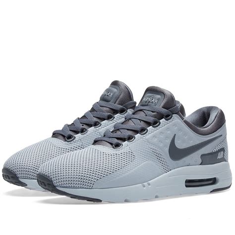 Nike Air Max Zero Essential Wolf Grey Platinum And Black End