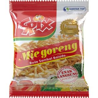 Jual Jajanan Jadul Spix Mie Goreng Snack Anak Mi Cemilan Camilan Isi 5