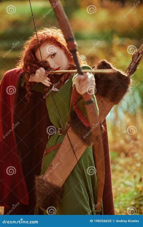 Competition Of Archers Stock Image Image Of Dress Authentic 198356635