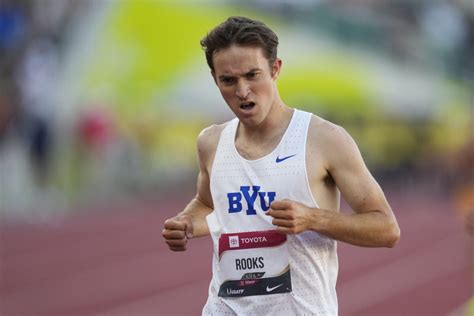 Never Stay Down Byus Kenneth Rooks Falls Still Wins Usa Steeplechase