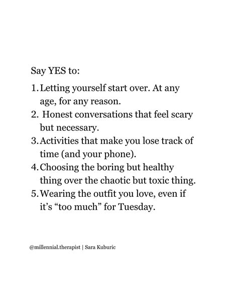 Dr. - Every day we say “yes” to things. This is your reminder to say