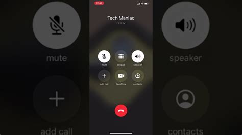 Android Outgoing Call Screen