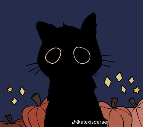 Pin by Rose Lin on PFP | Halloween cat, Halloween icons, Halloween ...