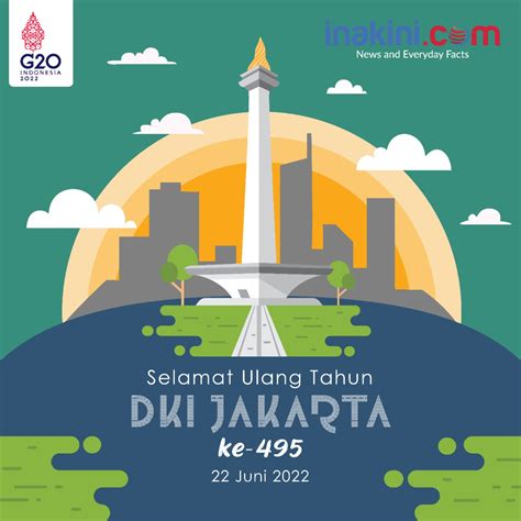 Selamat Ulang Tahun Ke 495 Kota Jakarta Inakini Berita Hari