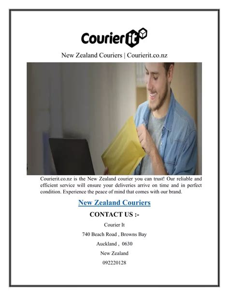 PPT - New Zealand Couriers Courierit.co.nz PowerPoint Presentation ...