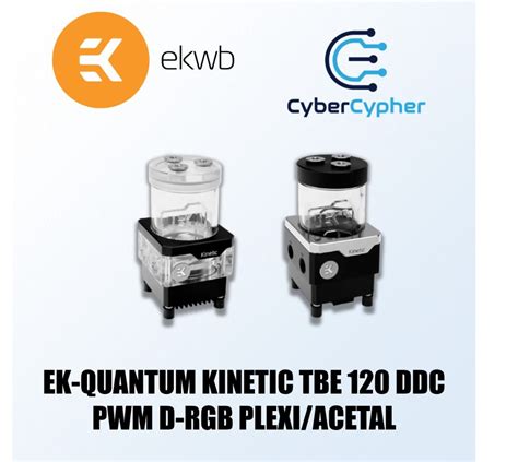 Ek Quantum Kinetic Tbe Ddc Pwm D Rgb Plexi Acetal Computers Tech