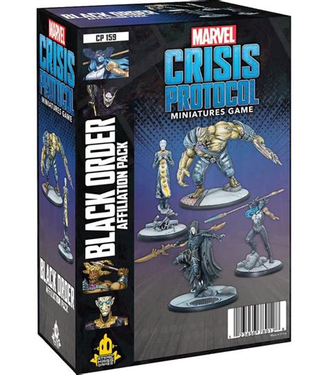 Marvel Crisis Protocol Black Order Affiliation Pack Ingl S Mathom