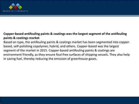 Ppt Antifouling Paints Coatings Market Worth Billion Usd By