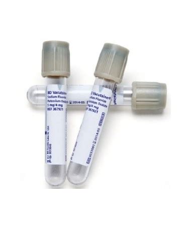 BD Vacutainer Fluoride Tube With Hemogard Save At Tiger Medical Inc