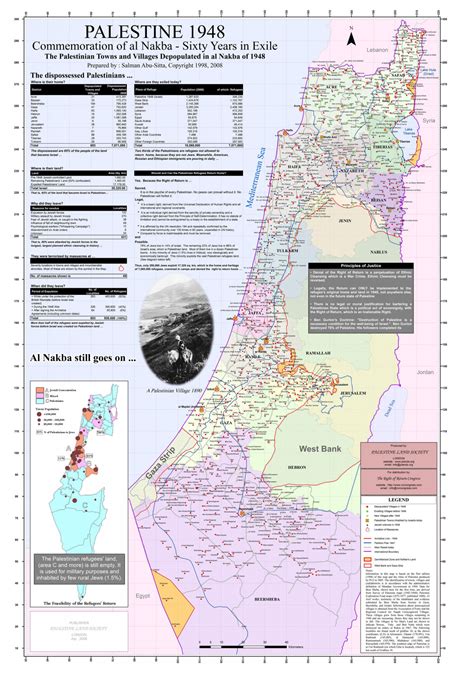 1948 Map of Palestine – Bseiso Family Archives