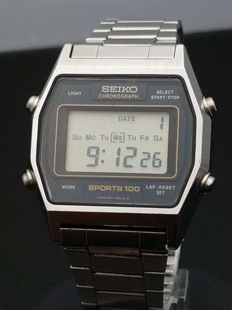 Seiko Lcd Sports 100 Mens Watch 1970s Catawiki