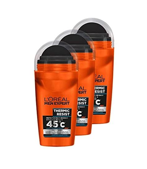 L Or Al Men Expert Thermic Resist Deodorant Bille Herren Er Pack