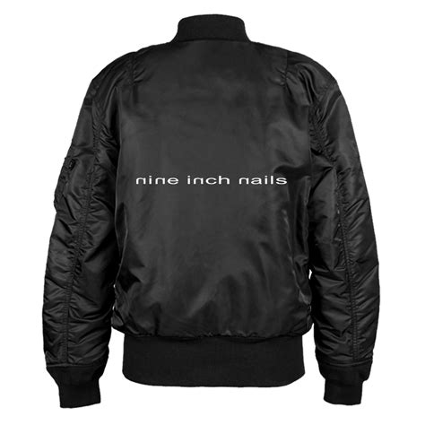 Logo Flight Jacket Nine Inch Nails