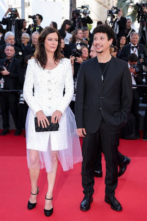 Photo Anna Mouglalis Avait Choisi Quant Elle Une Robe Blanche En