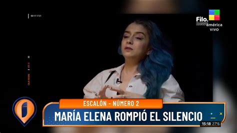 Érica Rivas opinó sobre la ausencia de María Elena en la obra teatral