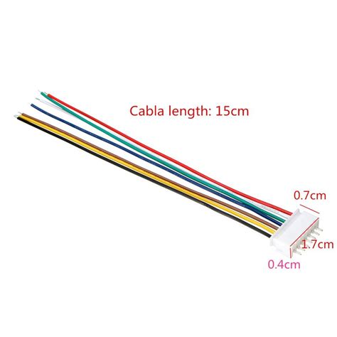 Excellway 10 Sets Mini Micro Jst Xh254mm 7 Pin Connector Plug Socket Wire Cable 150mm Sale