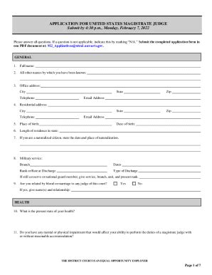 Fillable Online Ctd Uscourts Govsitesdefaultapplication Form