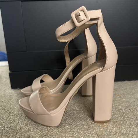 Novo Nude Heels Only Worn Once Theyre Too High For Depop