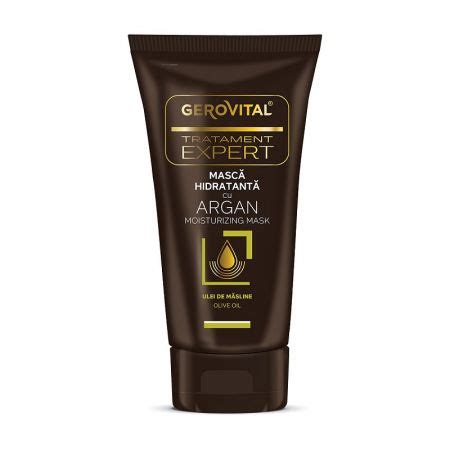 Masca Hidratanta Cu Argan Tratament Expert Ml Gerovit Farmacia