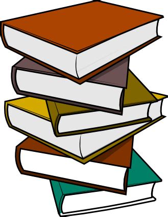 stack of books clip art on | Clipart Panda - Free Clipart Images