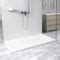 Rectangular Shower Base Series G Daya Floor Level Fiberglass