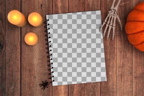 Halloween Spiral Notebook Graphic By Sandrofanton · Creative Fabrica