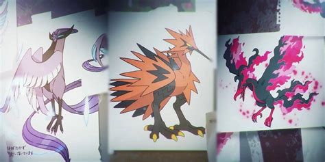 Pokémon Sword And Shield Crown Tundra Legendary Birds Roam The Map