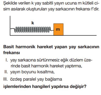 Basit Harmonik Hareket Basit Harmonik Hareket