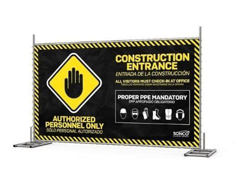 Construction Safety Signs - Stock | SONCO