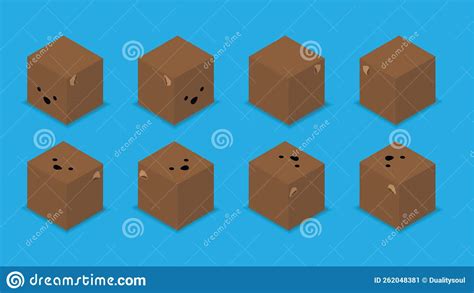 Animal Dice 3d Character Animal Wombat Cartoon Vector Stock Vector