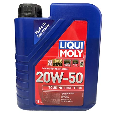 Aceite Liqui Moly Hight Tech 20W50 1Lt Llantas Y Llantas