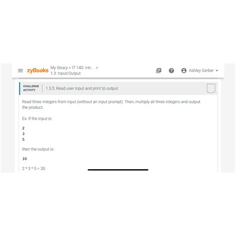 Solved Zybooks My Library It Intr Ashley Chegg